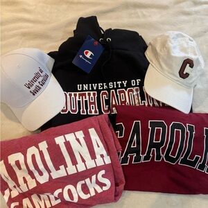 Champion South Carolina Apparel Set - Black, White, Red